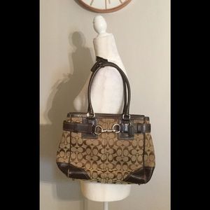 Coach Hampton Large Belted Carryall
